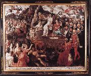 Allegory of the 1577 Peace in the Low Countries dfg CLAEISSENS, Pieter the Younger
